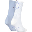 Skarpetki Damskie TOMMY HILFIGER Th Women Sock 2P Flower Stripe 701238773 003 2