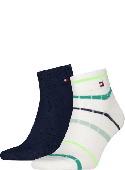 Skarpetki Męskie TOMMY HILFIGER Th Men Quarter 2P 701238501 003