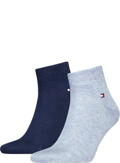 Skarpetki Męskie TOMMY HILFIGER TH Men Quarter 2P 342025001 050