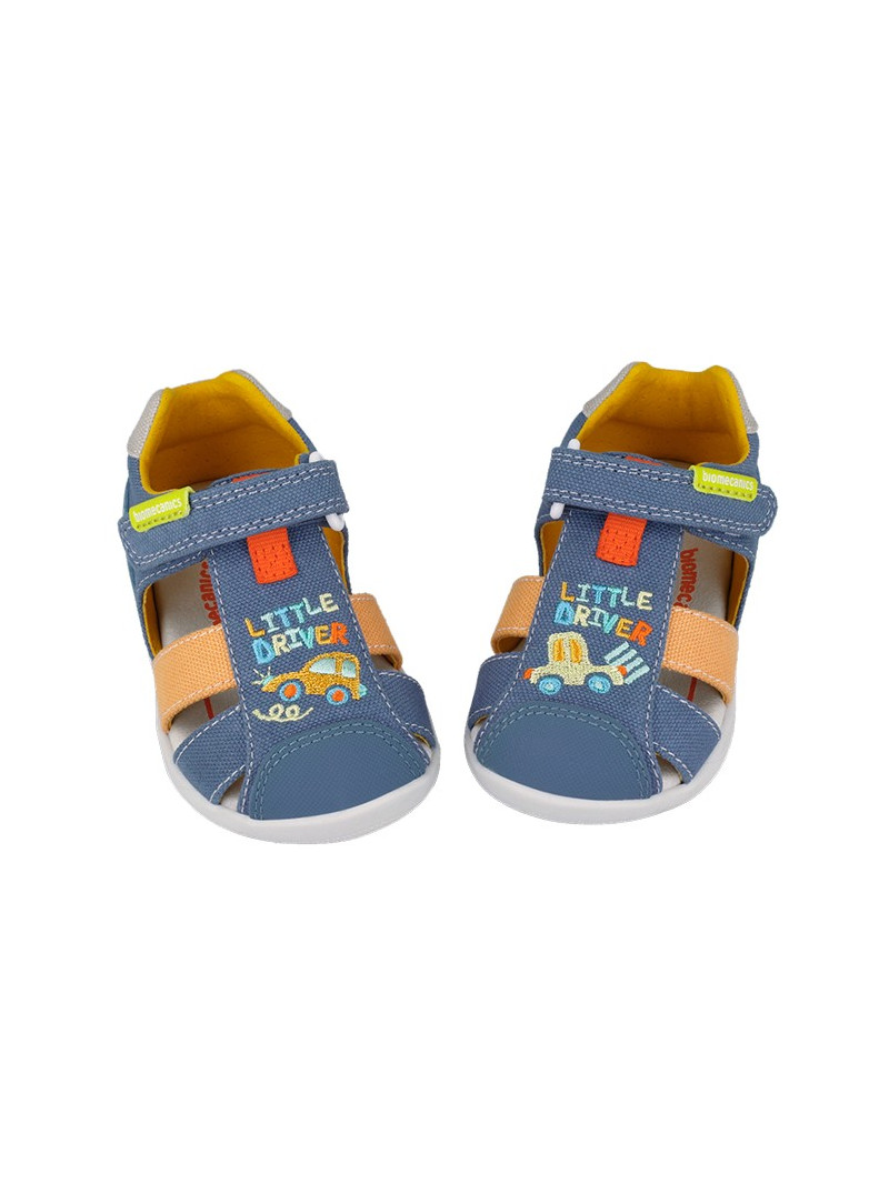 Kapcie Sandały z Autkami BIOMECANICS Biogateo 262198-A371