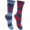 SKARPETKI TOMMY HILFIGER 474011001 356 (2-PAK)