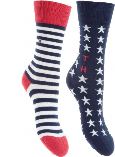 SKARPETKI TOMMY HILFIGER 474008001 085 (2-PAK)