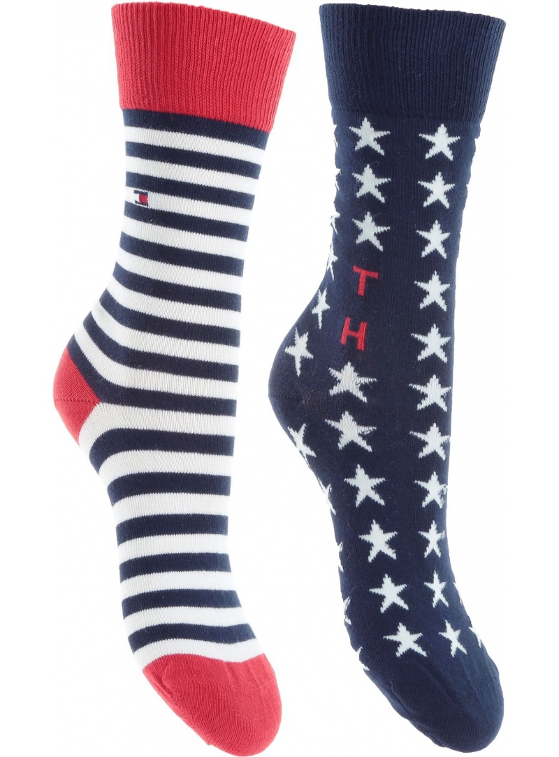 SKARPETKI TOMMY HILFIGER 474008001 085 (2-PAK)