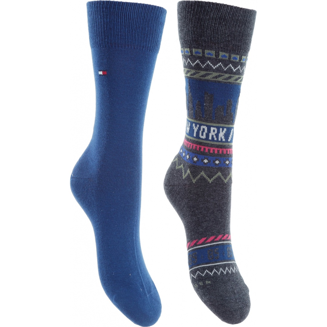 SKARPETKI TOMMY HILFIGER 474014001 758 (2-PAK)