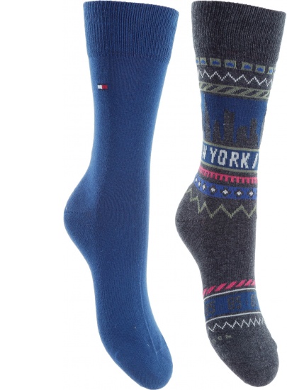 SKARPETKI TOMMY HILFIGER 474014001 758 (2-PAK)