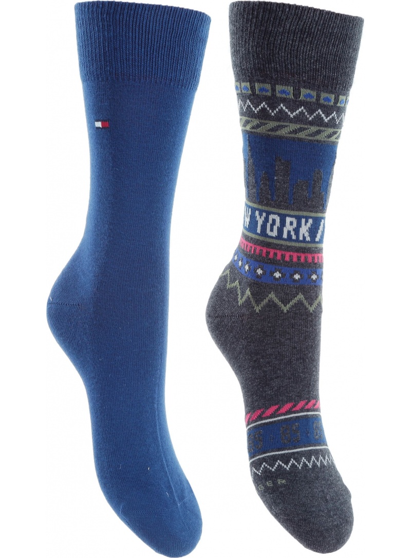 SKARPETKI TOMMY HILFIGER 474014001 758 (2-PAK)