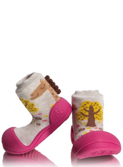 DOMOWE BUCIKI ATTIPAS ATGIRAFFE PINK