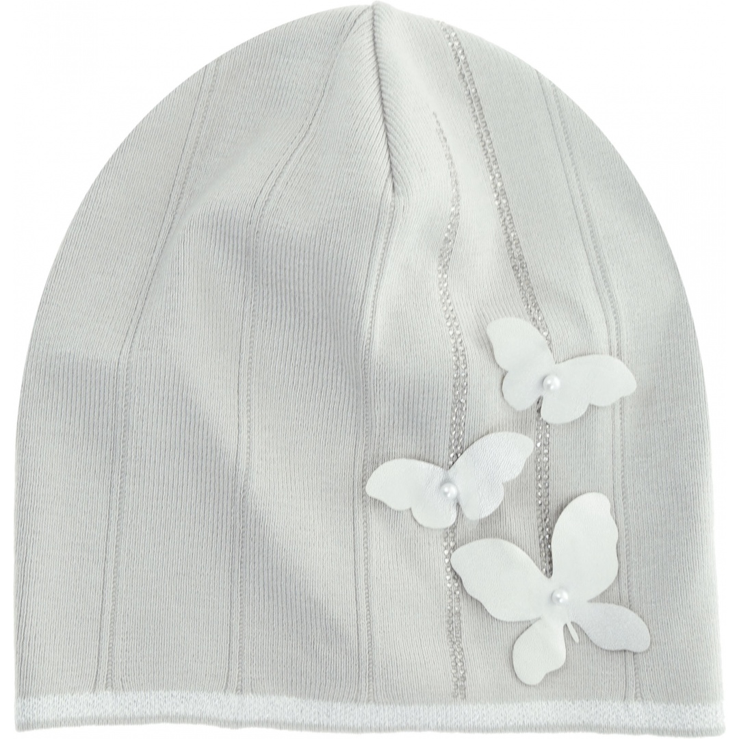 SZARA CZAPKA LEA JAMIKS