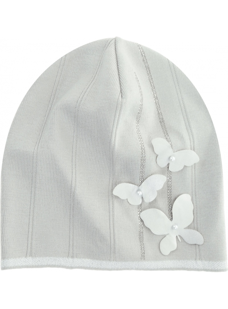 SZARA CZAPKA LEA JAMIKS