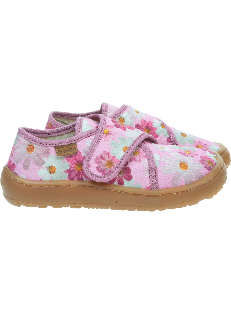 Kapcie Barefoot Dla Dzieci Kwiatki FRODDO Children Slipper G1700438-8