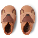 Skórzane Kapcie BOBUX Soft Sole Buddy Caramel 2000-001-001-13 1