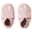 Skórzane Kapcie BOBUX Soft Sole Peek a Boo Bunny Ballet Pink 1