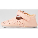 Skórzane Balerinki Kapcie BOBUX Soft Sole Lacey Peach Parfait 2