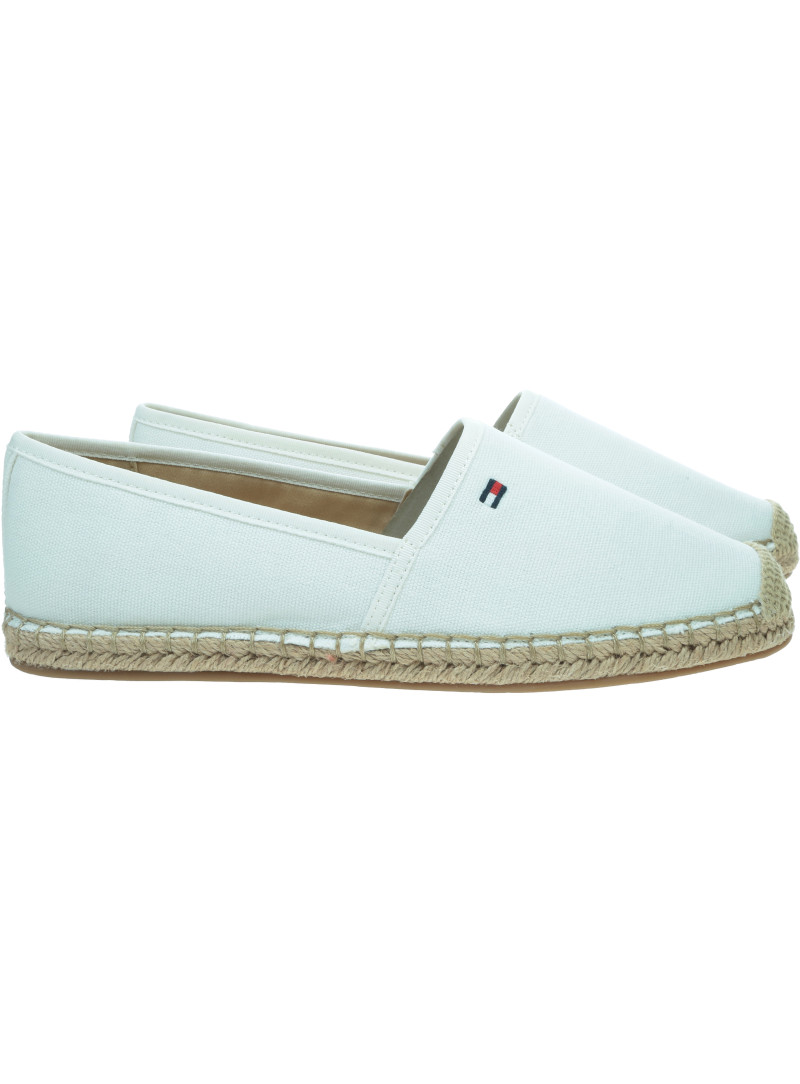 Espadryle TOMMY HILFIGER Flag Canvas Espadrille FW0FW08541 YBL