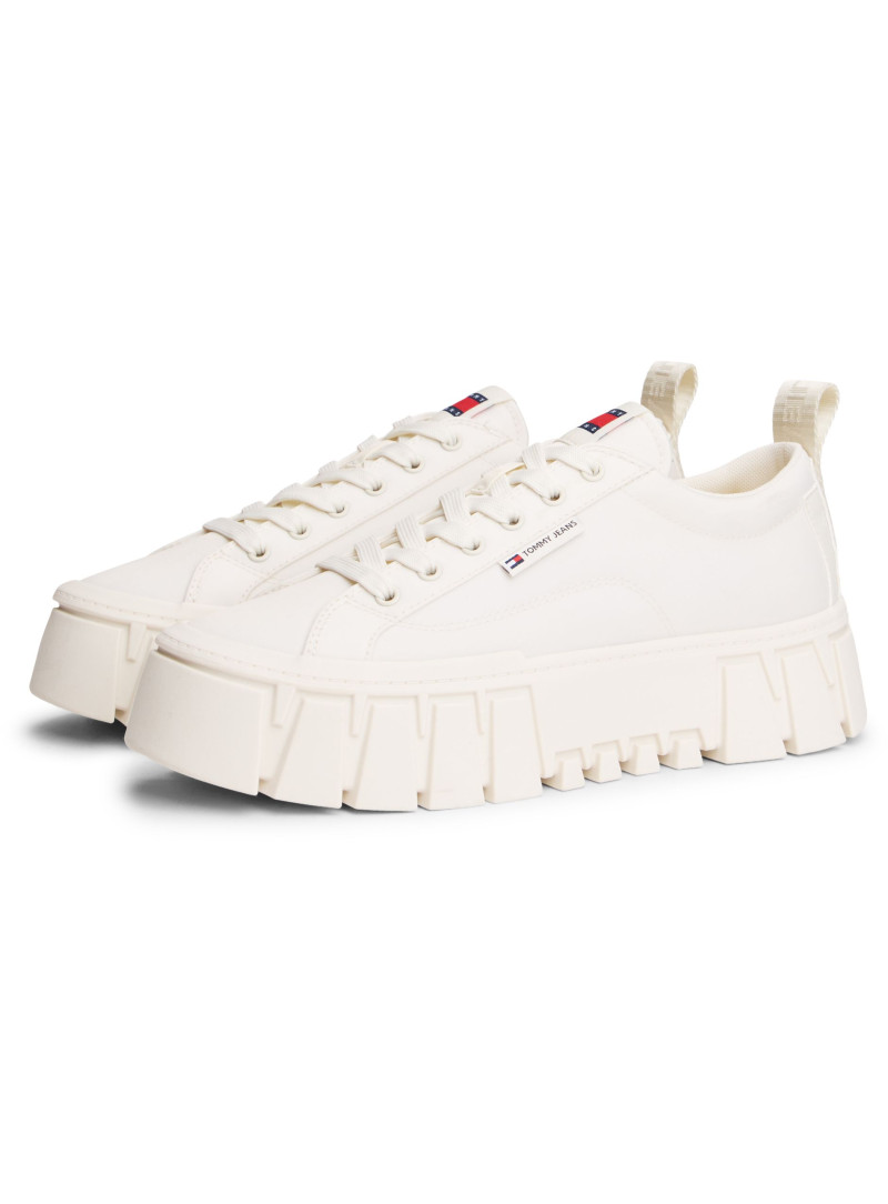 Sneakersy Na Platformie TOMMY JEANS Tjw Flatform Chunky Sneaker EN0EN03036 YBI