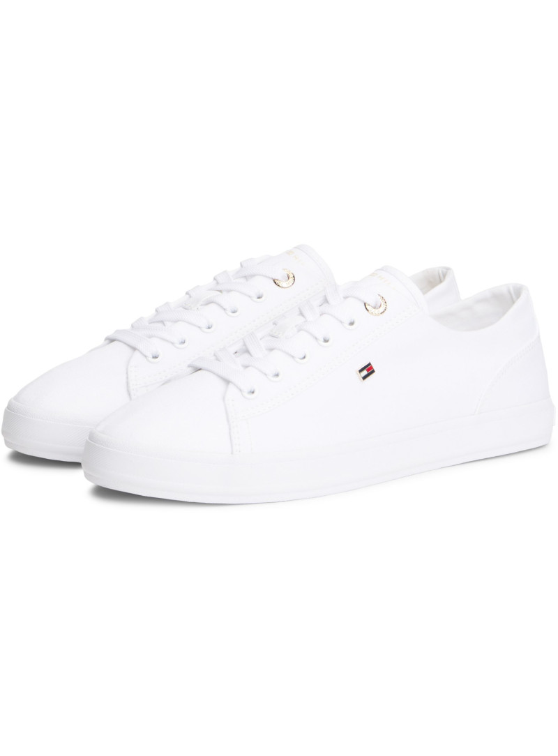 Tenisówki TOMMY HILFIGER Th Foxing Sneaker Canvas FW0FW09170 YBS