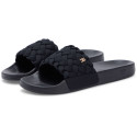 Klapki TOMMY HILFIGER Th Braided Pool Slide FW0FW09203 BDS 1