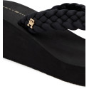 Japonki Na Koturnie TOMMY HILFIGER Th Wedge Braided Summer Sandal FW0FW09198 BDS 5