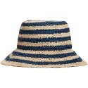 Kapelusz TOMMY HILFIGER Th Script Striped Raffia Bucket AW0AW18343 DW6 4
