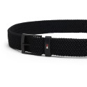Czarny Elastyczny Pasek TOMMY HILFIGER AM0AM13824 BDS 3