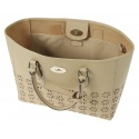 TOREBKA CLARKS TAILOR CUT CARAMEL LEATHER