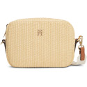 Torebka Listonoszka TOMMY HILFIGER Popette Camera Bag Raffia AW0AW18525 0F4 1