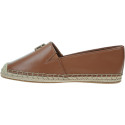 Skórzane Espadryle TOMMY HILFIGER Th Leather Flat Espadrille FW0FW09246 Warm Bronze 4