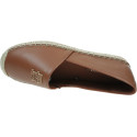 Skórzane Espadryle TOMMY HILFIGER Th Leather Flat Espadrille FW0FW09246 Warm Bronze 5
