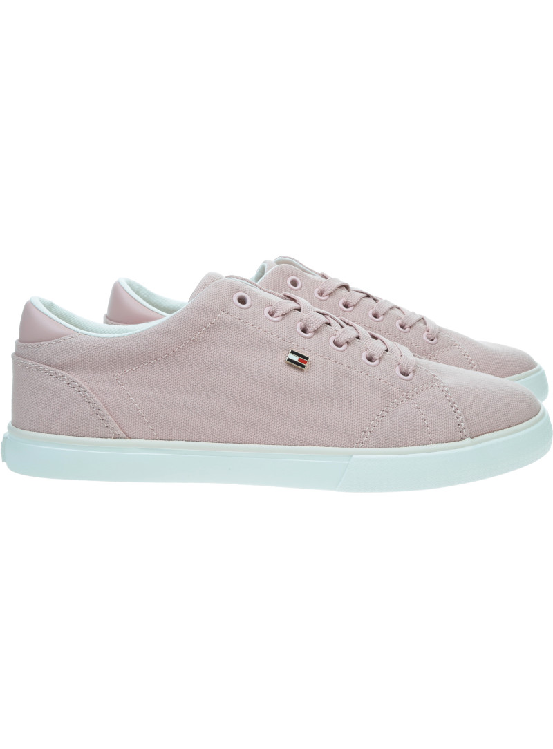 Tenisówki TOMMY HILFIGER Th Low Profile Vulc Canvas FW0FW09102 TQN