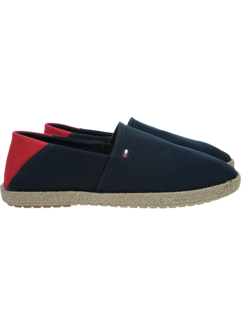 Espadryle Męskie TOMMY HILFIGER Espadrille Core Textile FM0FM05792 DW5