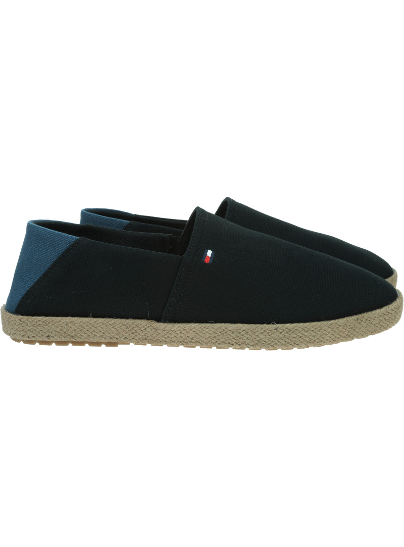 Espadryle Męskie TOMMY HILFIGER Espadrille Core Textile FM0FM05792 BDS