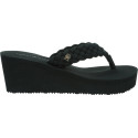 Japonki Na Koturnie TOMMY HILFIGER Th Wedge Braided Summer Sandal FW0FW09198 BDS 1
