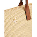 Torebka TOMMY HILFIGER Popette Mini Tote Raffia AW0AW18523 0F4 5
