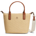 Torebka TOMMY HILFIGER Popette Mini Tote Raffia AW0AW18523 0F4 1