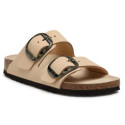 Klapki BIRKENSTOCK Arizona Big Buckle Nubuck Leather Women 1018861 1