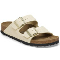 Klapki BIRKENSTOCK Arizona Nubuck Leather Women 1026711 Ecru 1