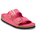 Klapki BIRKENSTOCK Arizona Big Buckle Natural Leather Patent Women 1031816 1