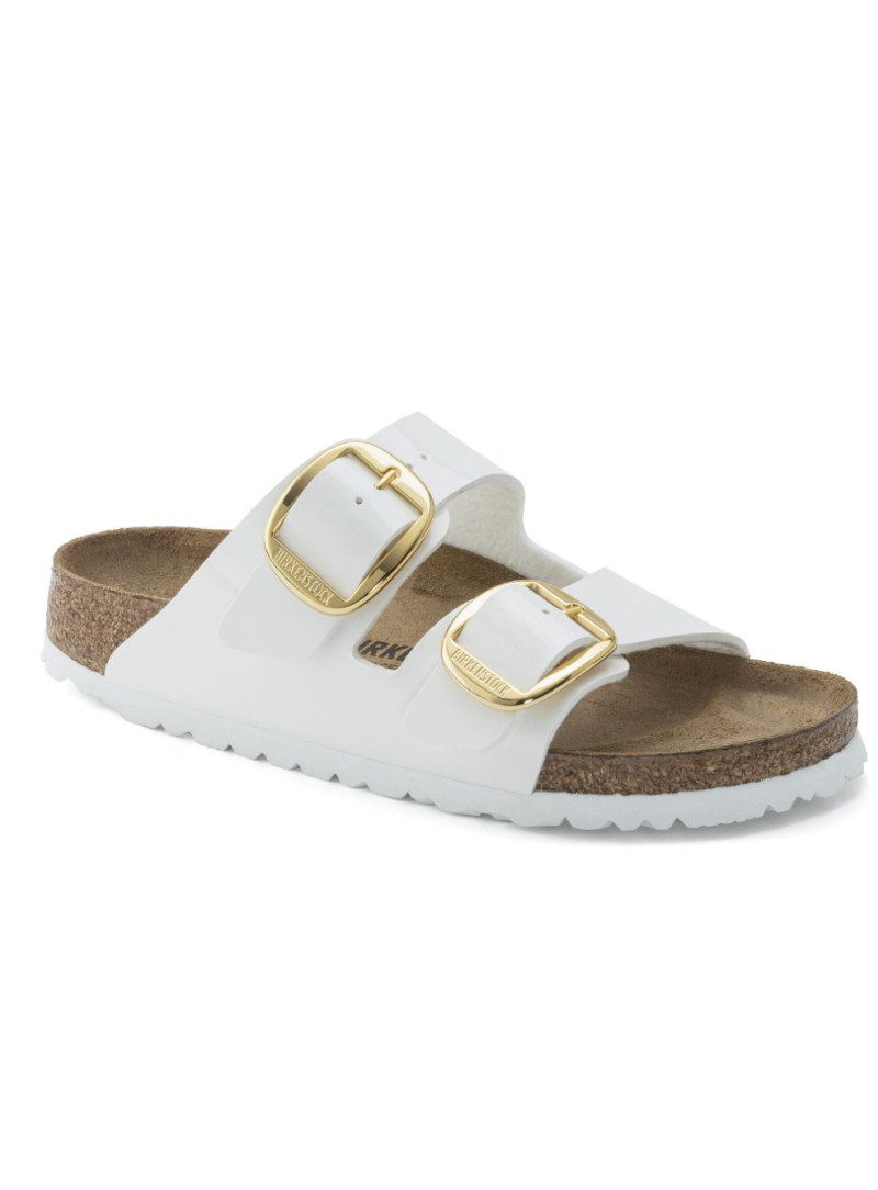 Klapki BIRKENSTOCK Arizona Big Buckle Birko-Flor Patent Women 1019818