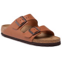 Klapki BIRKENSTOCK Arizona Leather Unisex 1019075 Brown 1