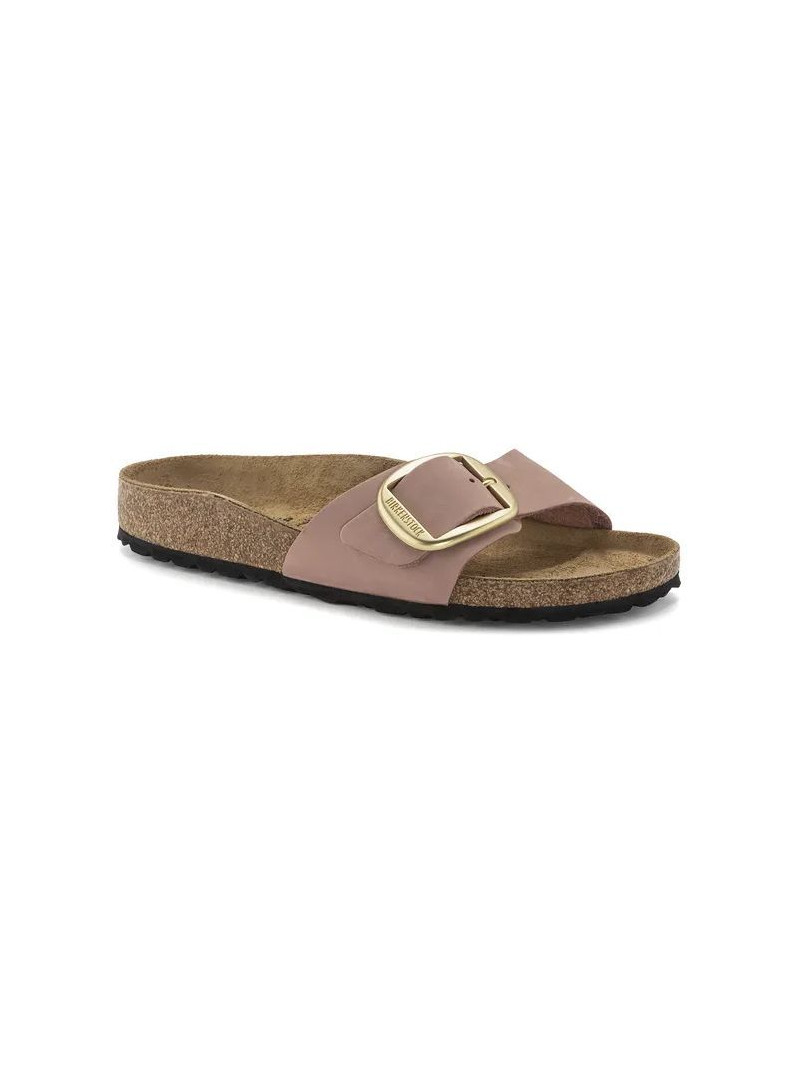 Klapki BIRKENSTOCK Madrid Big Buckle Nubuck Leather Women 1024039