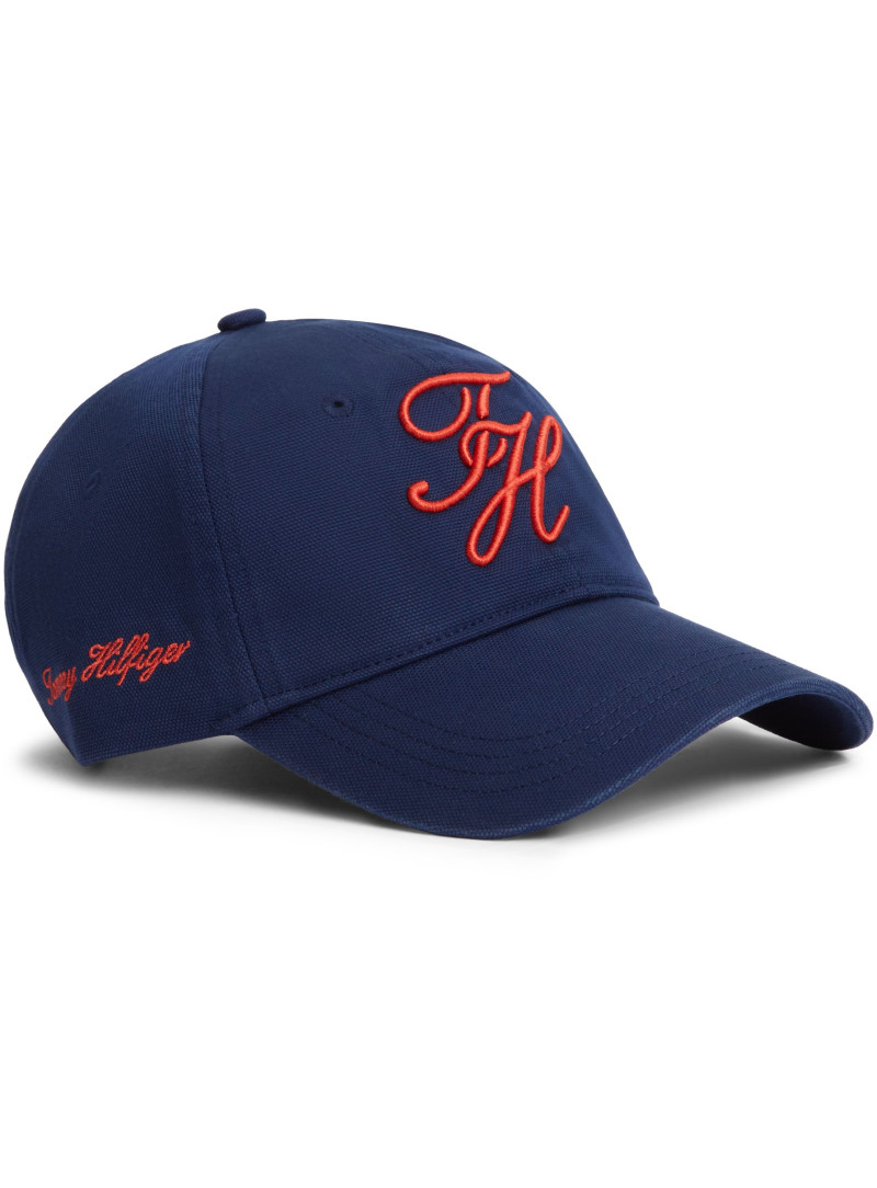 Czapka TOMMY HILFIGER Th Monogram Panel Cap AM0AM14120 C7G