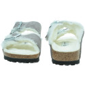 Klapki BIRKENSTOCK Arizona Shearling Suede Leather-Shearling Women 1028062 2