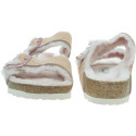 Klapki BIRKENSTOCK Arizona Shearling Suede Leather Women 1020411 1