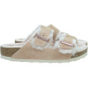 Klapki BIRKENSTOCK Arizona Shearling Suede Leather Women 1020411 2