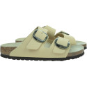 Klapki BIRKENSTOCK Arizona Big Buckle Nubuck Leather Women 1018861 1