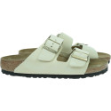 Klapki BIRKENSTOCK Arizona Nubuck Leather Women 1026711 Ecru 2
