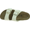 Klapki BIRKENSTOCK Arizona Nubuck Leather Women 1026711 Ecru 5