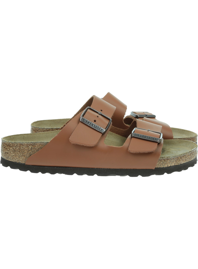 Klapki BIRKENSTOCK Arizona Leather Unisex 1019075 Brown