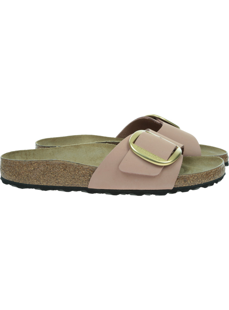 Klapki BIRKENSTOCK Madrid Big Buckle Nubuck Leather Women 1024039