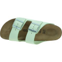 Klapki BIRKENSTOCK Arizona Nubuck Leather Women 1026710 Lime 5